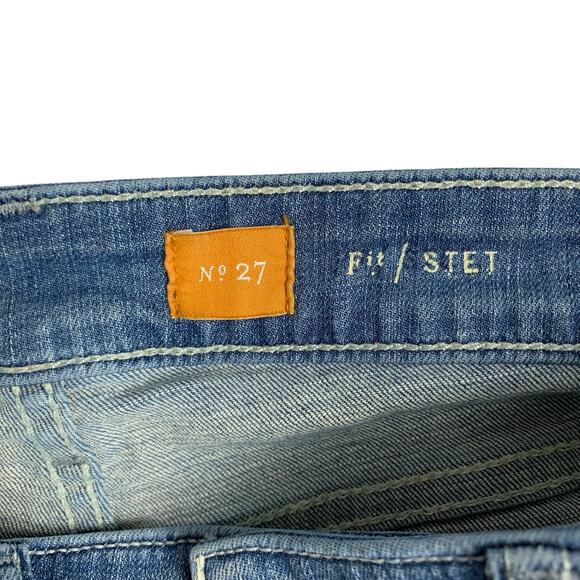 Pilcro and the Letterpress Anthropologie Stet Jeans Skinny Cropped Women's 27 - Picture 5 of 10